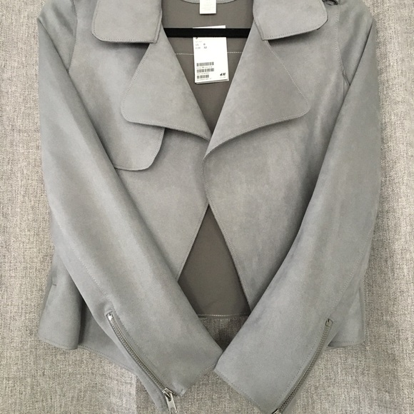 H&M Suede-like Drape Top NWT Size 0 - Picture 3 of 7